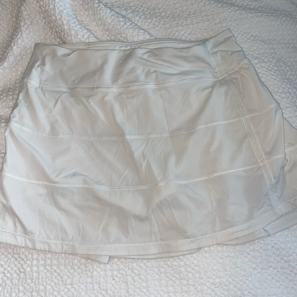 lululemon White Tennis Skirt